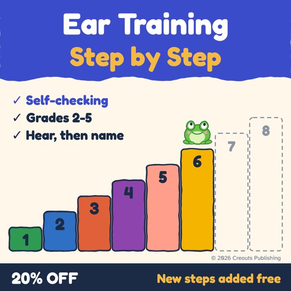 Ear Training Step by Step Bundle: Hear It, Then Name It, a self-checking Boom Learning deck cover