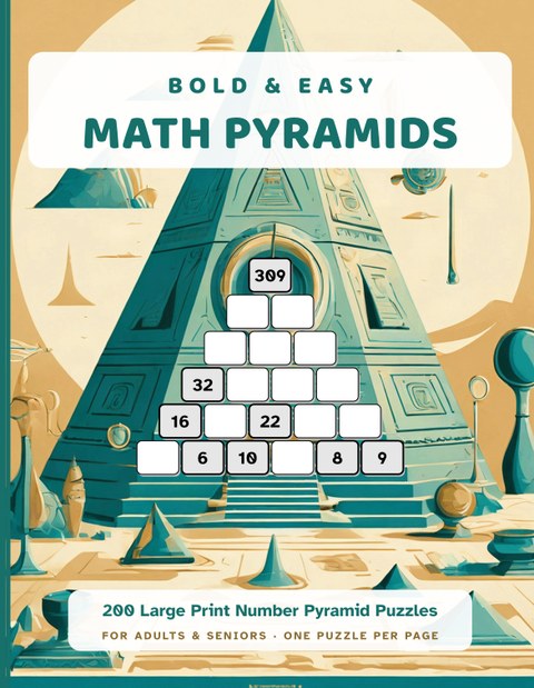 Bold & Easy Math Pyramids, Book 1 cover