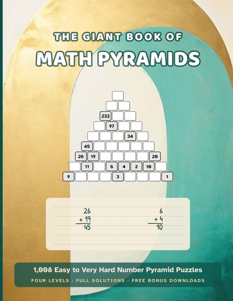 The Giant Book of Math Pyramids cover