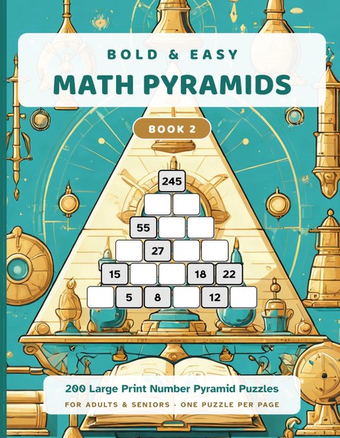 Bold & Easy Math Pyramids, Book 2 cover