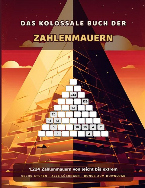 Die großen Bücher der Zahlenmauern, Kolossal · 1.224