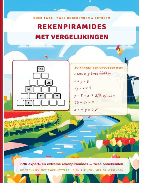 Rekenpiramides met Vergelijkingen cover