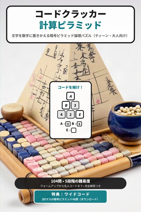 コードクラッカー：計算ピラミッド cover