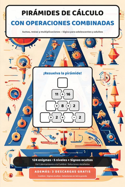 Pirámides de cálculo con operaciones combinadas cover