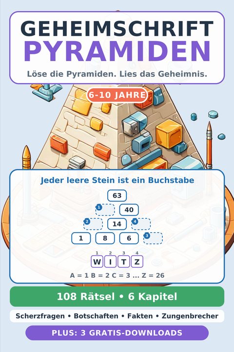Geheimschrift-Pyramiden cover