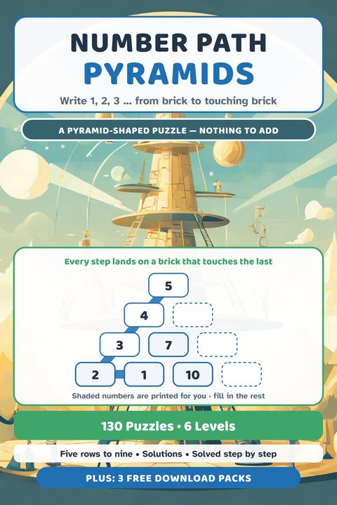 Number Path Pyramids cover