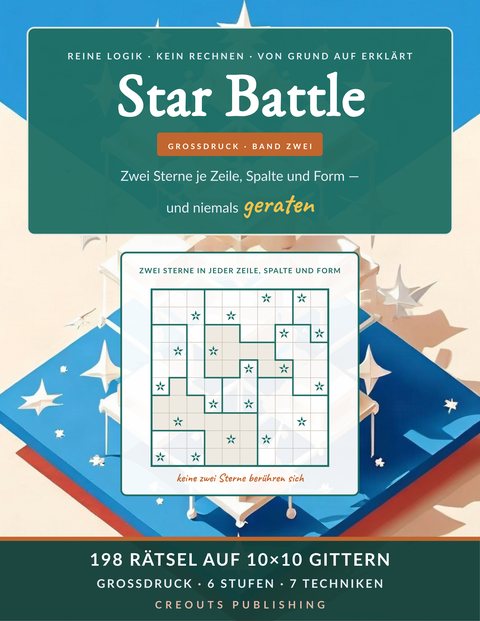 Star Battle: Logikrätsel, Band 2 · Großdruck