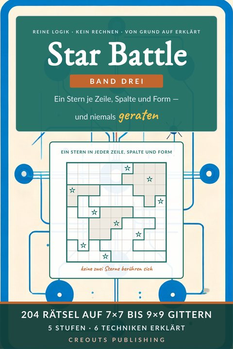 Star Battle: Logikrätsel, Band 3 · Sanfter Einstieg
