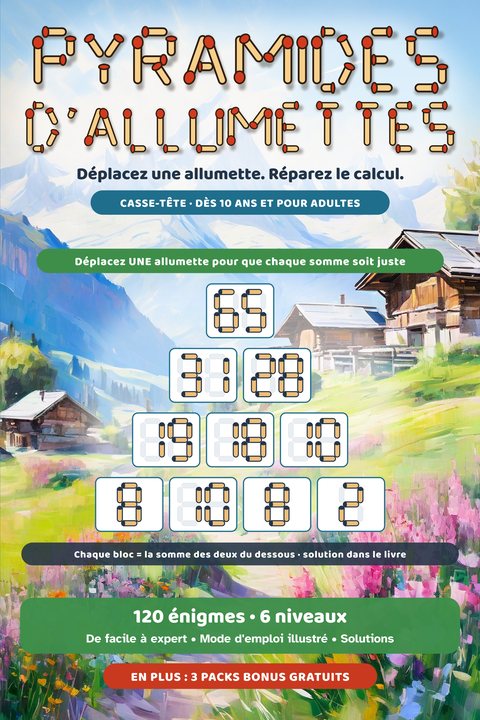 Pyramides d'allumettes cover