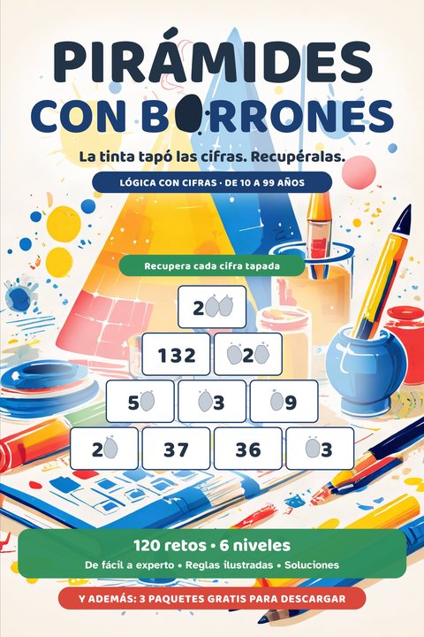 Pirámides con borrones cover