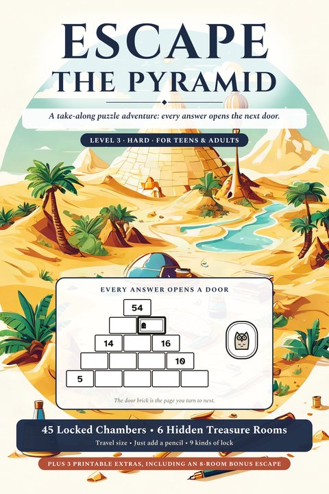 Escape the Pyramid, Level 3 cover