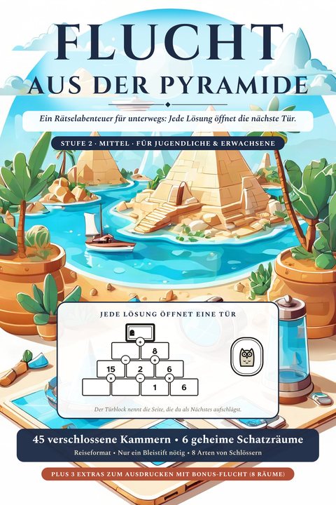 Flucht aus der Pyramide, Stufe 2 · Mittel