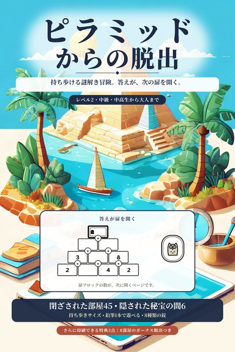 ピラミッドからの脱出, レベル2 中級