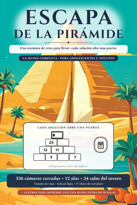 Escapa de la pirámide, La huida completa