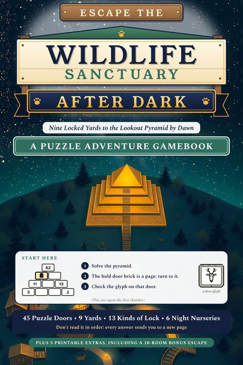 Escape the Wildlife Sanctuary After Dark cover