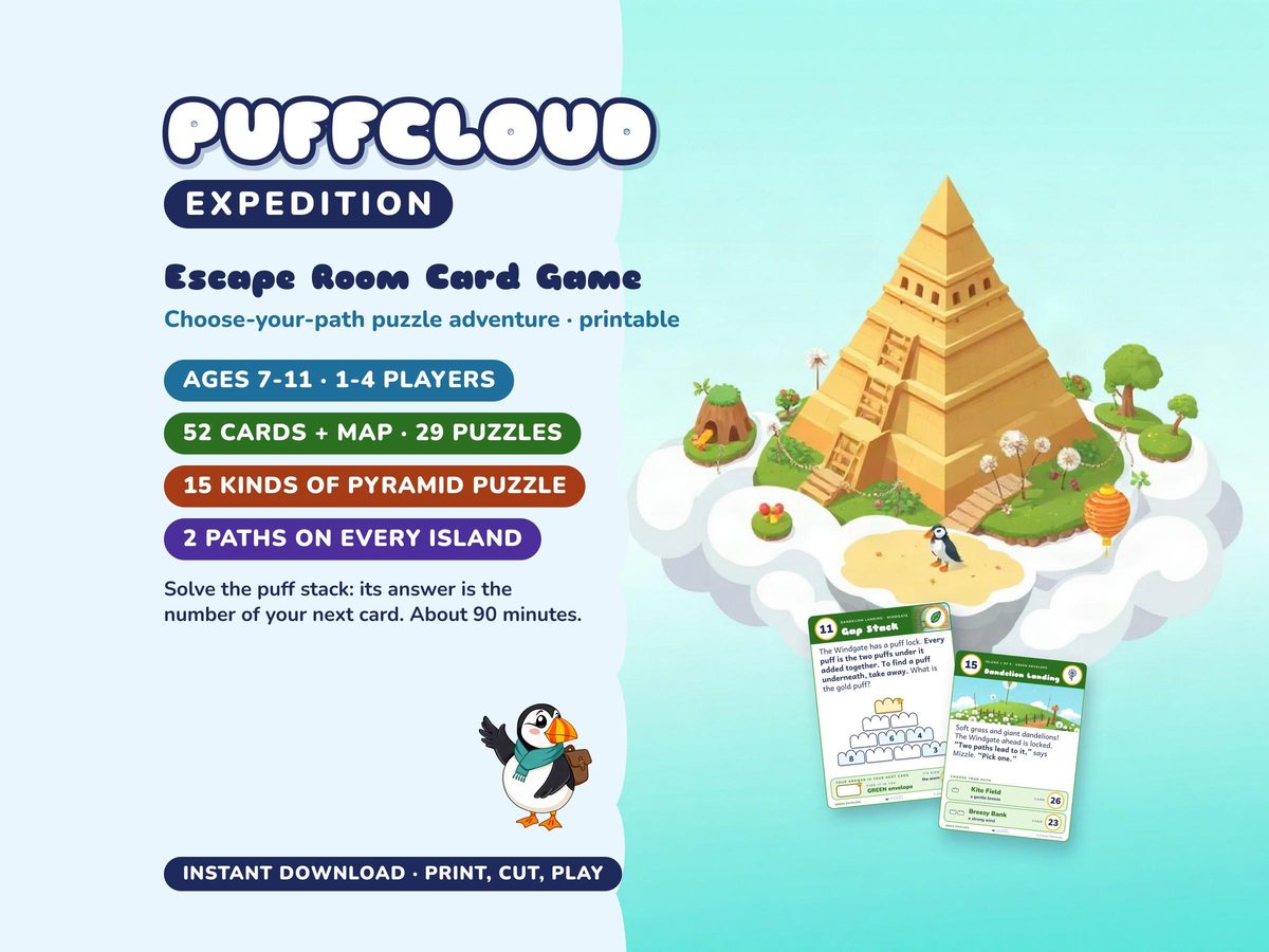 Puffcloud Expedition, first picture of its Etsy listing